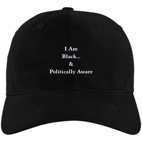 I Am Black...& Politically Aware Cresting Cap