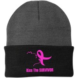 Kiss The Survivor Port Authority Knit Cap