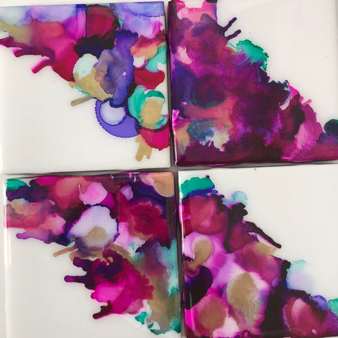 Coaster Berry & Gold