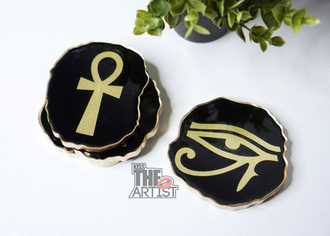 Black & Gold Coasters