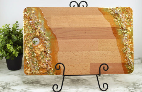 Transparent Gold CheeseBoard