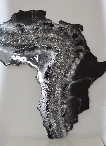 Africa Silver & Black