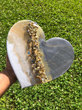 Heart Silver/White/Gold