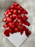 Red & Gold coasters