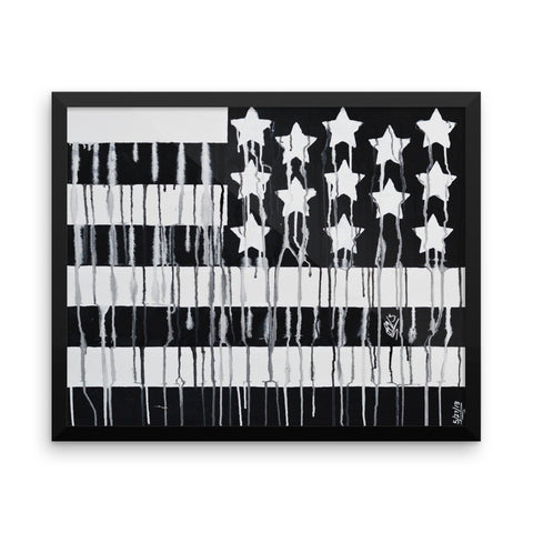 Black America Framed Poster