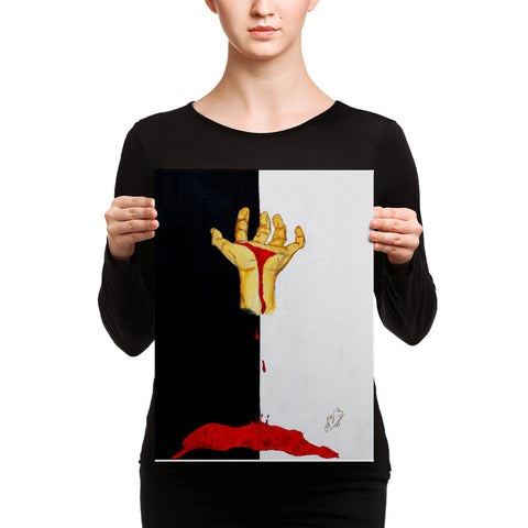 Same Color Blood Canvas